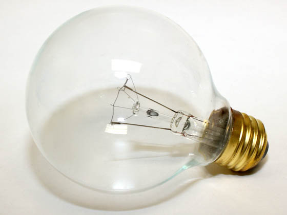 Bulbrite 393106 60G25CL2 60 Watt, 120 Volt G25 Clear Globe Bulb