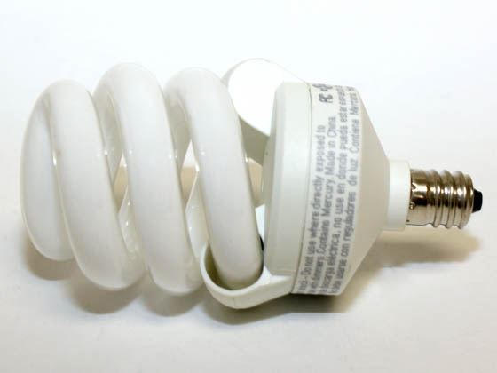 TCP TEC48909C 48909C 9W Warm White Spiral CFL Bulb, E12 Base