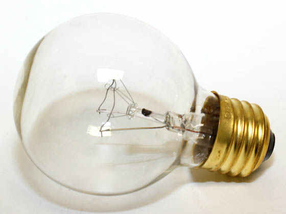 Bulbrite 321060 60G19CL 60 Watt, 125 Volt G19 Clear Globe Bulb