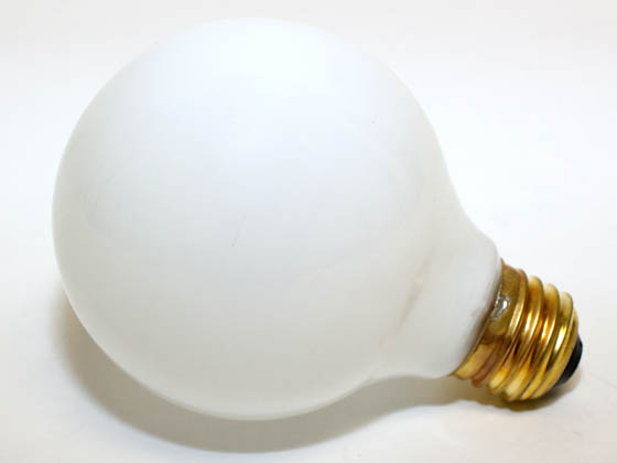 Bulbrite 330060 60G25WH3 (DISC-See 616543) 60 Watt, 130 Volt G25 White Globe Bulb
