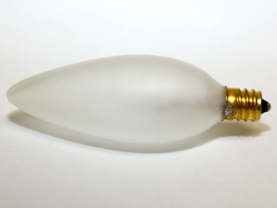 Bulbrite 491060 60CTF/32/2 60W 120V Frosted Blunt Tip Decorative Bulb, E12 Base