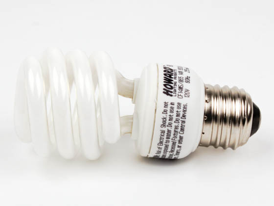 Howard Industries, Inc. CF14MS/865 60W Incandescent Equivalent.  14 Watt, 120 Volt Daylight White CFL Bulb.