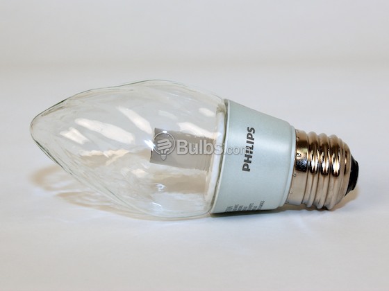 Philips Lighting 420430 3F15/END/2700-E26 DIM 8/1 Philips 25W Incandescent Equivalent, Dimmable, 25,000 Hour,  3 Watt, 120 Volt LED Decorative Bulb