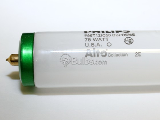 Philips Lighting 423871 F96T12/C50Supreme/ALTO Philips 75W 96in T12 Bright White Fluorescent Tube, Full Pallets Only