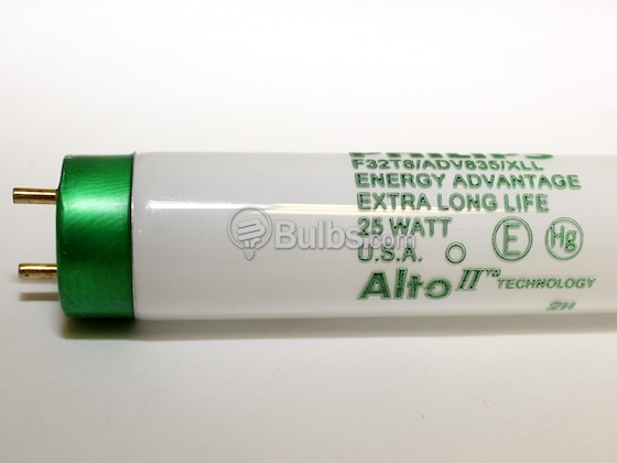 Philips Lighting 281220 F32T8/ADV835/XLL/ALTO 25W Philips 25W 48in T8 Extra Long Life Neutral White Fluorescent Tube