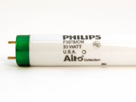 Philips Lighting 281477 F30T8/CW/ALTO Philips 30 Watt, 36 Inch T8 Cool White Fluorescent Bulb