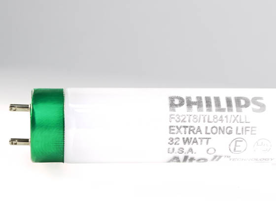 Philips Lighting 281162 F32T8/TL841/XLL/ALTO (DISC USE 434068) Philips 32 Watt, 48 Inch Extra Long Life T8 Cool White Fluorescent Bulb