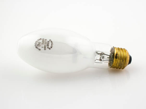 Philips Lighting 423699 MHC70/C/U/MP/3K ELITE Philips 70W Coated ED17 Protected Warm White Metal Halide Bulb