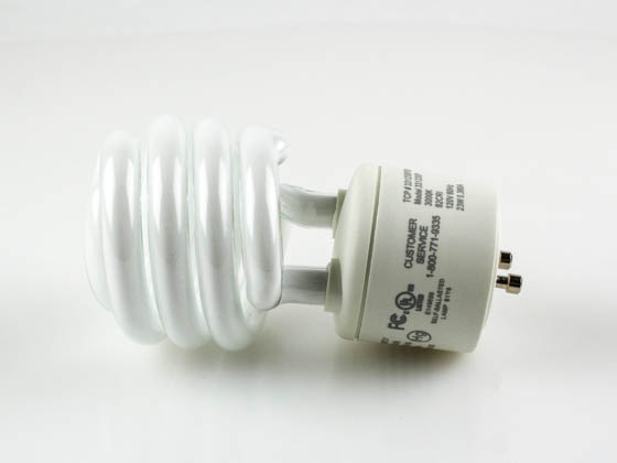 TCP TEC33123SP-30K 33123SP30K 23W Soft White GU24 Spiral CFL Bulb