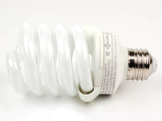 TCP TEC48923-65K 4892365K 23W Daylight White CFL Bulb, E26 Base