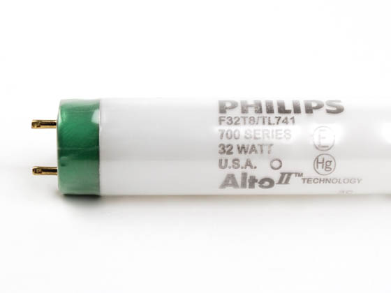 Philips Lighting 281576 (Safety) F32T8/TL741-PH-PSG (Safety) Philips 32 Watt, 48 Inch T8 Cool White Safety Coated Fluorescent Bulb