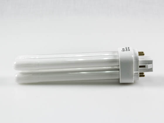 GE GE97599 F18DBX/830/ECO4P 18W 4 Pin G24q2 Soft White Double Twin Tube CFL Bulb