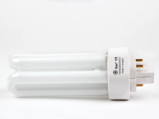 GE GE97615 F26TBX/830/A/ECO 26 Watt, 4-Pin Warm White Triple Twin Tube CFL Bulb