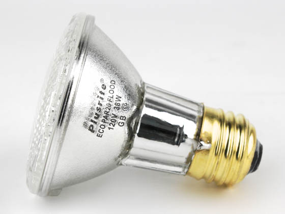 Plusrite FAN3499 38PAR20/ECO/FL/120 38W 120V PAR20 Halogen Flood Bulb