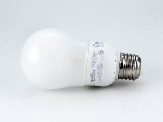 MaxLite M31533 SKB13EAWW-107 13W Warm White A Style CFL Bulb, E26 Base