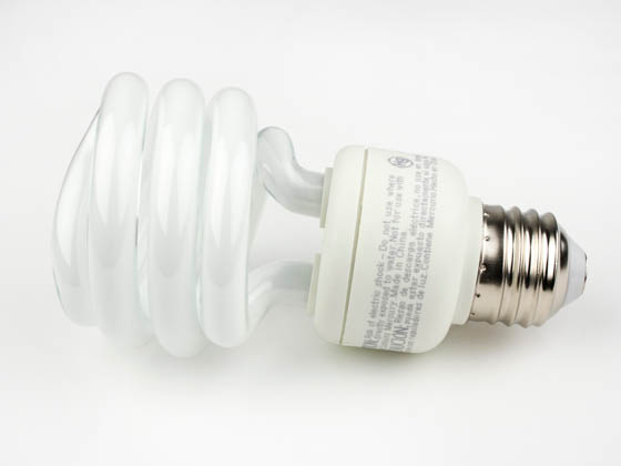 TCP TEC801019 TCP 801019 19W Warm White Spiral CFL Bulb, E26 Base