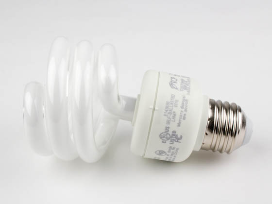 TCP TEC801019-41 80101941K 19W Cool White spiral CFL Bulb, E26 Base