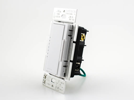 Lutron Electronics MACL-153M-WH Lutron Skylark Contour 150W, 120V LED/CFL 3-Way Slide Dimmer, White
