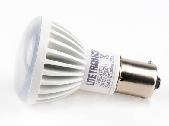 Litetronics LP02D44FL2 2W 12V R12 (1383) Elevator Automotive Reading LED Bulb
