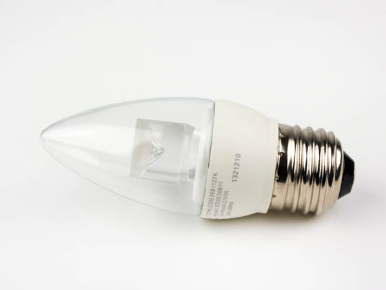 TCP LED5E26B1127K Dimmable 5W 2700K Decorative LED Bulb, E26 Base