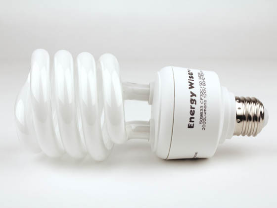 Bulbrite 509633 CF32C/SD 32W 120V Bright White Spiral CFL Bulb, E26 Base