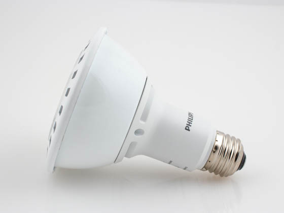 Philips Lighting 430165 12PAR30L/F36 3000 DIM AF RO Philips 75 Watt Equivalent, 12 Watt, 120 Volt Dimmable 25,000-Hr 3000K Soft White LED PAR30/L Bulb
