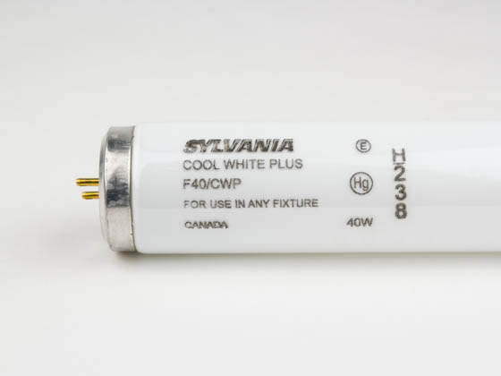 Sylvania 24400 F40T12CWCVP10PK 40 Watt, 48 Inch T12 Cool White Fluorescent Bulb
