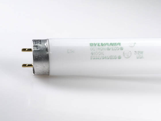 Sylvania 21781 FO32/841/ECO 32W 48in T8 Cool White Fluorescent Tube