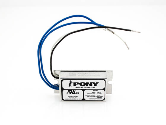 Fulham PET-120-12-60 Pony Dimming Electronic Low Voltage Transformer