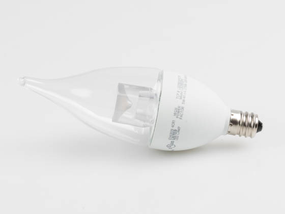 TCP LED5E12F1127K Dimmable 5W Decorative Clear LED Bulb, E12 Base