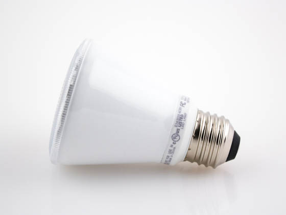 TCP LED8P20D27KFL Dimmable 7W 2700K 40° PAR20 LED Bulb, Wet Rated