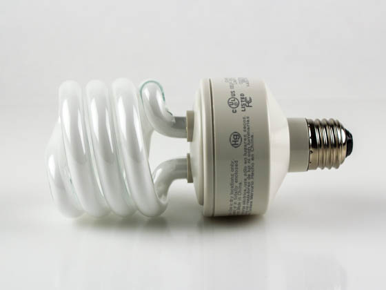 TCP TEC28942-277-27K TCP 28942277 42W 277V Warm White Spiral CFL Bulb, E26 Base