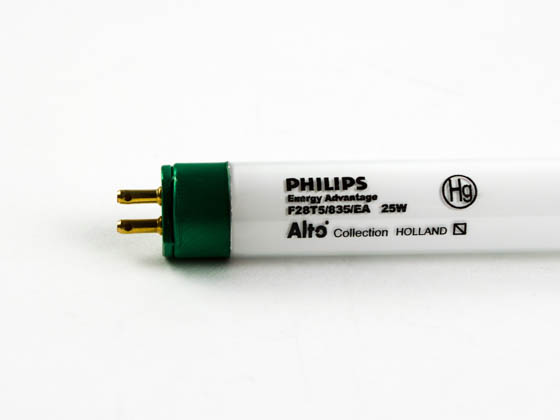 Philips Lighting 406314 F28T5/835/EA/ALTO 25W Philips 25W 46in T5 Neutral White Fluorescent Tube