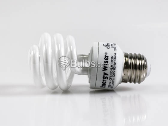 Bulbrite 509114 CF13SD/LM 13W 120V Bright White Spiral CFL Bulb, E26 Base