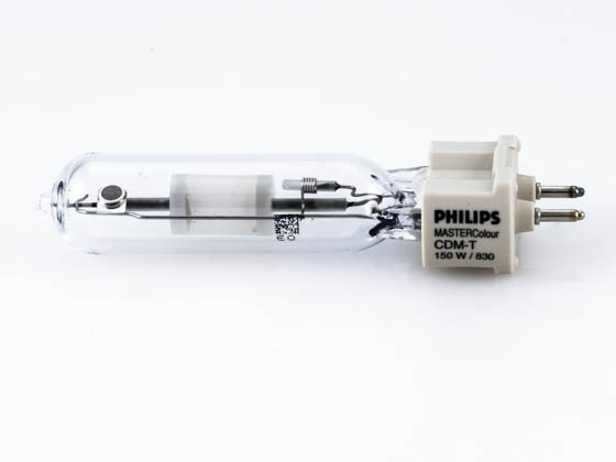Philips Lighting 197801 CDM150/T6/830 Philips 150 Watt T6 Warm White Metal Halide Single Ended Bulb