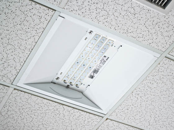 Philips Lighting 501734 EvoKit 2x2 P 32L 31W 835 2 0-10 7 G2 Philips 31 Watt, 2' x 2' EvoKit Dimmable LED Retrofit Kit, 3500K