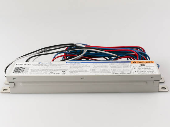 Universal Douglas ESB216-12 Universal Electronic Sign Ballast 120V to 277V for (1 or 2) T12, HO or T8, HO