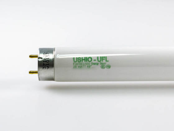Ushio 3000623 F28T8ES/850 28W 48in T8 Bright White Fluorescent Tube