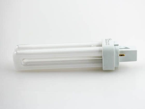 TCP 32018Q35K 18W 2 Pin Neutral White Quad Double Twin Tube CFL Bulb