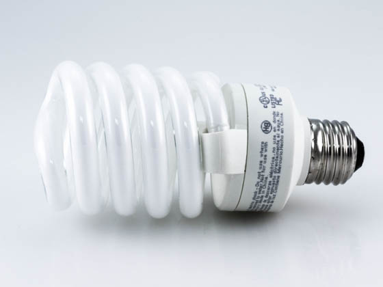TCP 48927-35K 48927 (3500K) 27W Long Life Neutral White CFL Bulb, E26 Base