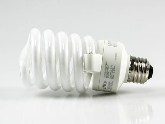 TCP 48927-41K 48927 (4100K) 27W Long Life Cool White Spiral CFL Bulb