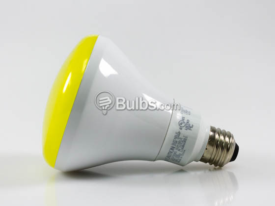 TCP LED12BR30DY 12 Watt, 120 Volt Dimmable Yellow LED BR30 Bulb