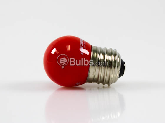 Litetronics LD01512CR Non-dimmable 1W Red S11 LED Bulb