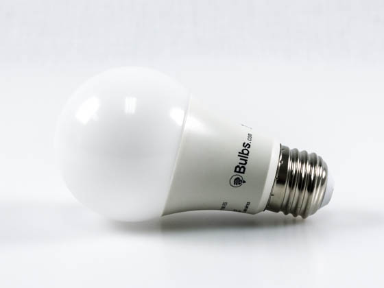 Bulbs.com 260020 A19 120V 9W 60WE E26 DIM 2700K ES Dimmable 9 Watt 2700K A-19 LED Bulb