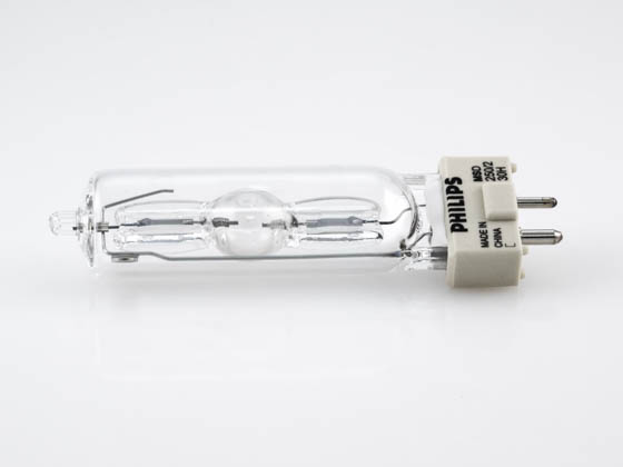 Philips Lighting 287037 MSD 250/2 30H Philips 250W 120V Metal Halide Stage and Studio Bulb