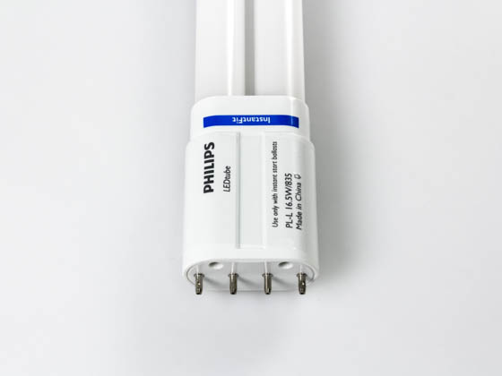Philips Lighting 456640 16.5PL-LED/24-3500 IF Philips Non-Dimmable 16.5W 3500K 4 Pin Single Twin Tube PLL LED Bulb