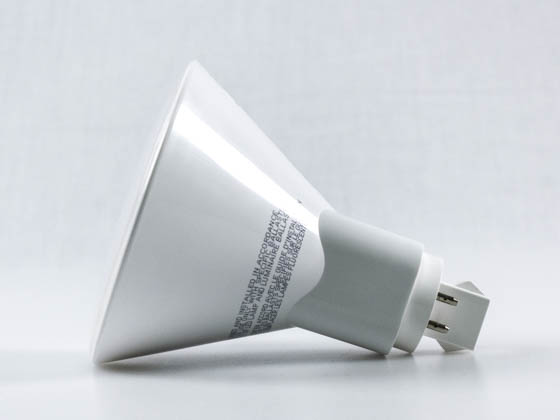 Green Creative 97670 11PLVG4/830/DIR 11W 4 Pin Vertical 3000K G24q LED Bulb, Uses Existing Ballast