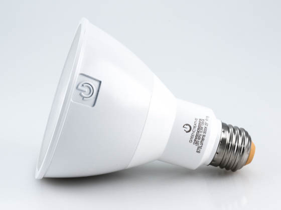 Green Creative 16115 12.5PAR30G4DIM/930NF25 Dimmable 12.5W 3000K 25° PAR30L LED Bulb, Enclosed Rated