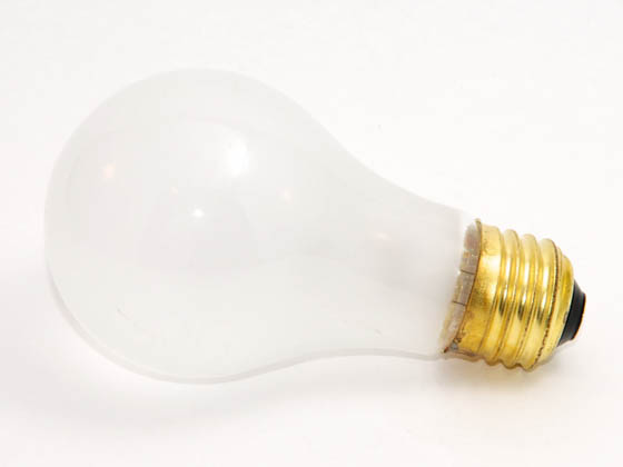 Bulbrite 107160 60A/RS-2PK 60W 130V A19 Rough Service Bulb, 2 Pack E26 Base