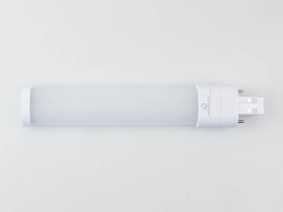 Green Creative 57821 5.5PLS/830/HYB/GX23 5.5W 2 Pin 3000K GX23 Hybrid LED Bulb, Rated For Enclosed Fixtures
